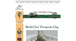 Desktop Screenshot of greenclays.com